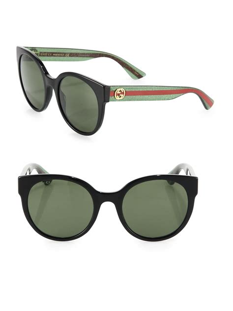 round and oval mens gucci sunglasses|gucci 54mm round sunglasses.